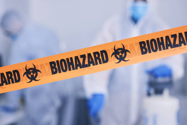 Professional Biohazard technician working in Morehead City, NC